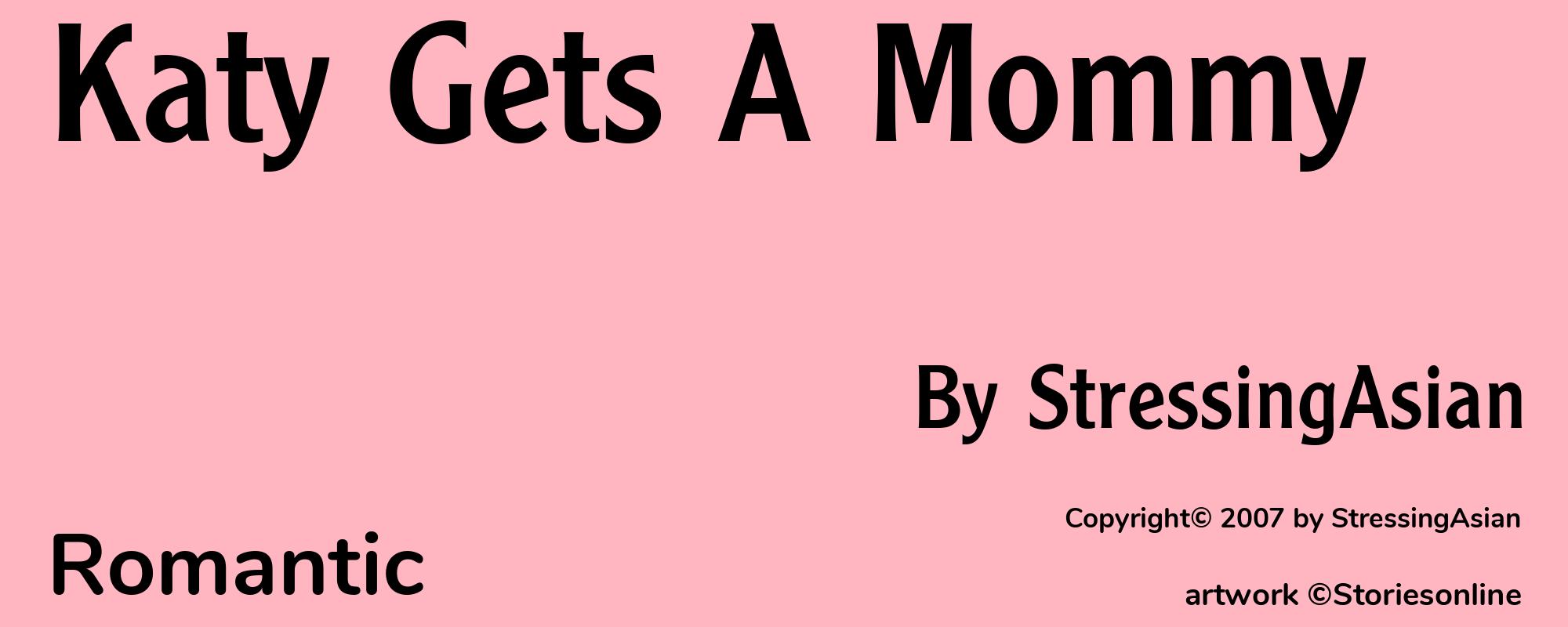 Katy Gets A Mommy - Cover