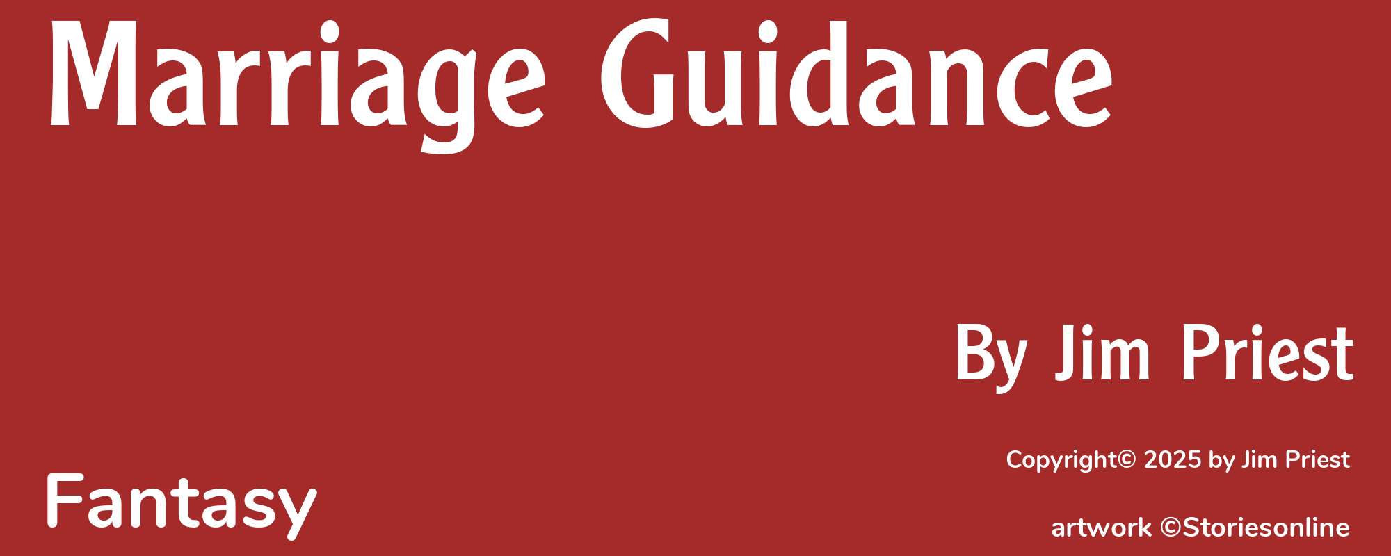 Marriage Guidance - Cover