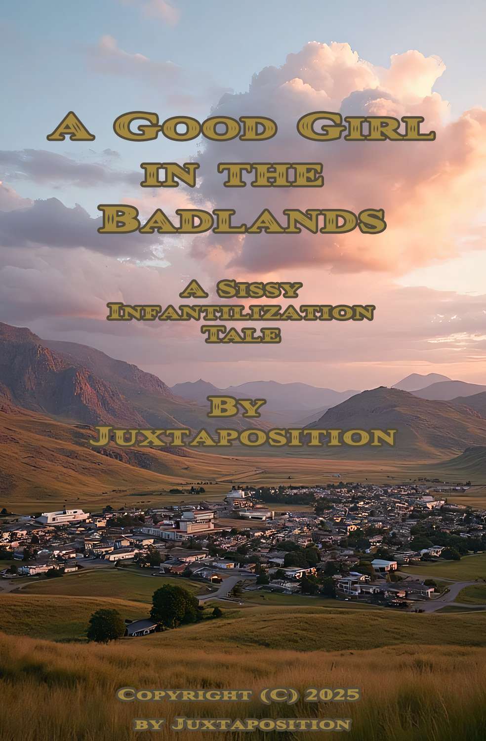 A Good Girl in the Badlands - Cover