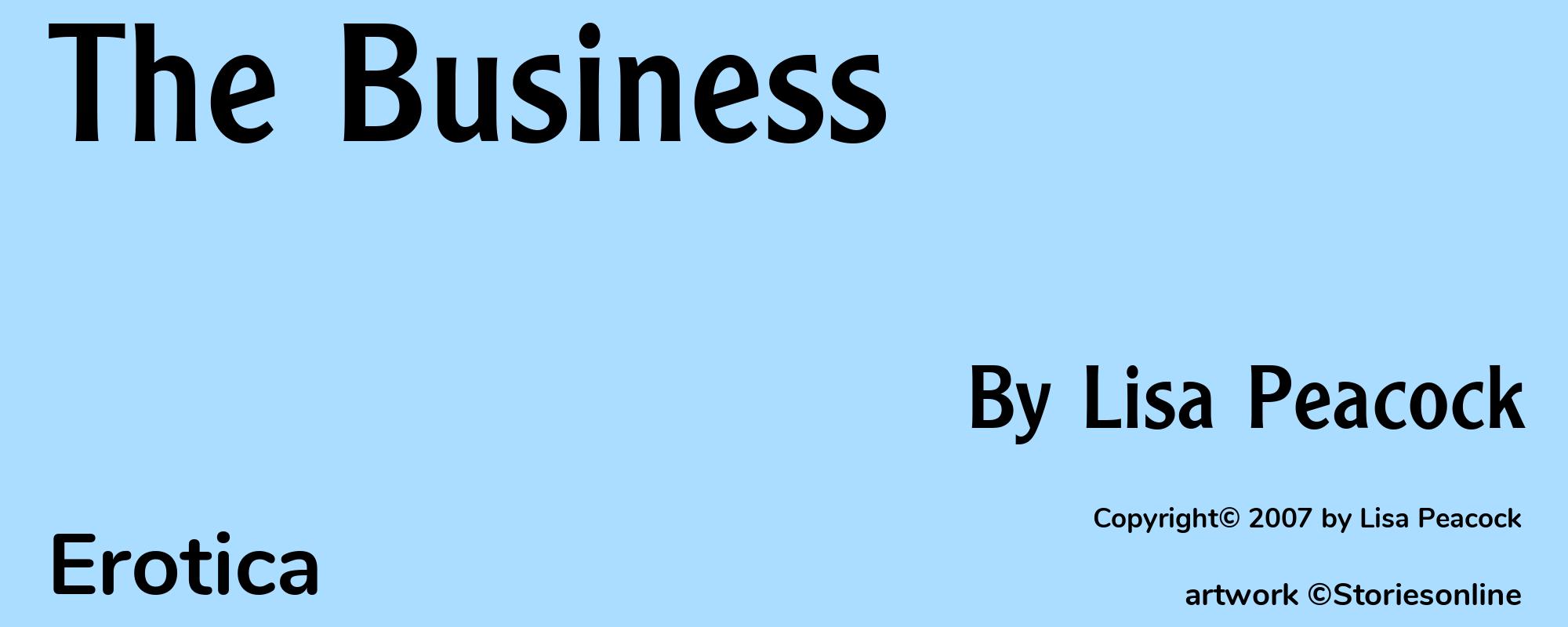 The Business - Cover