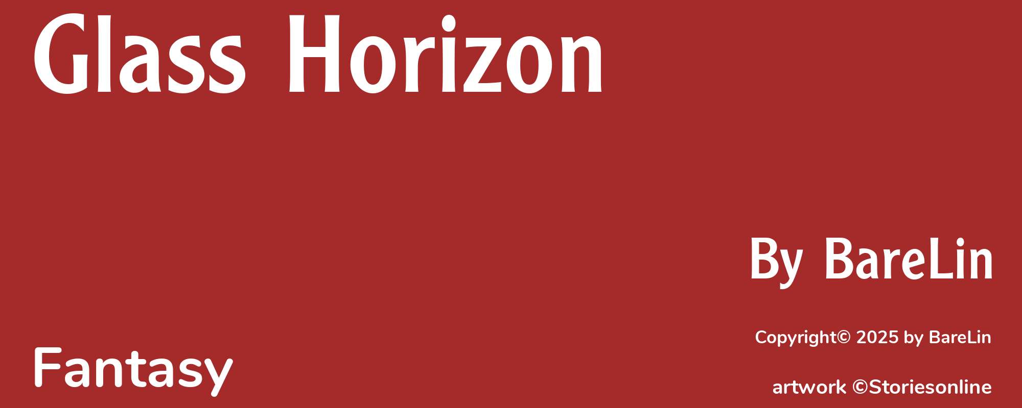 Glass Horizon - Cover