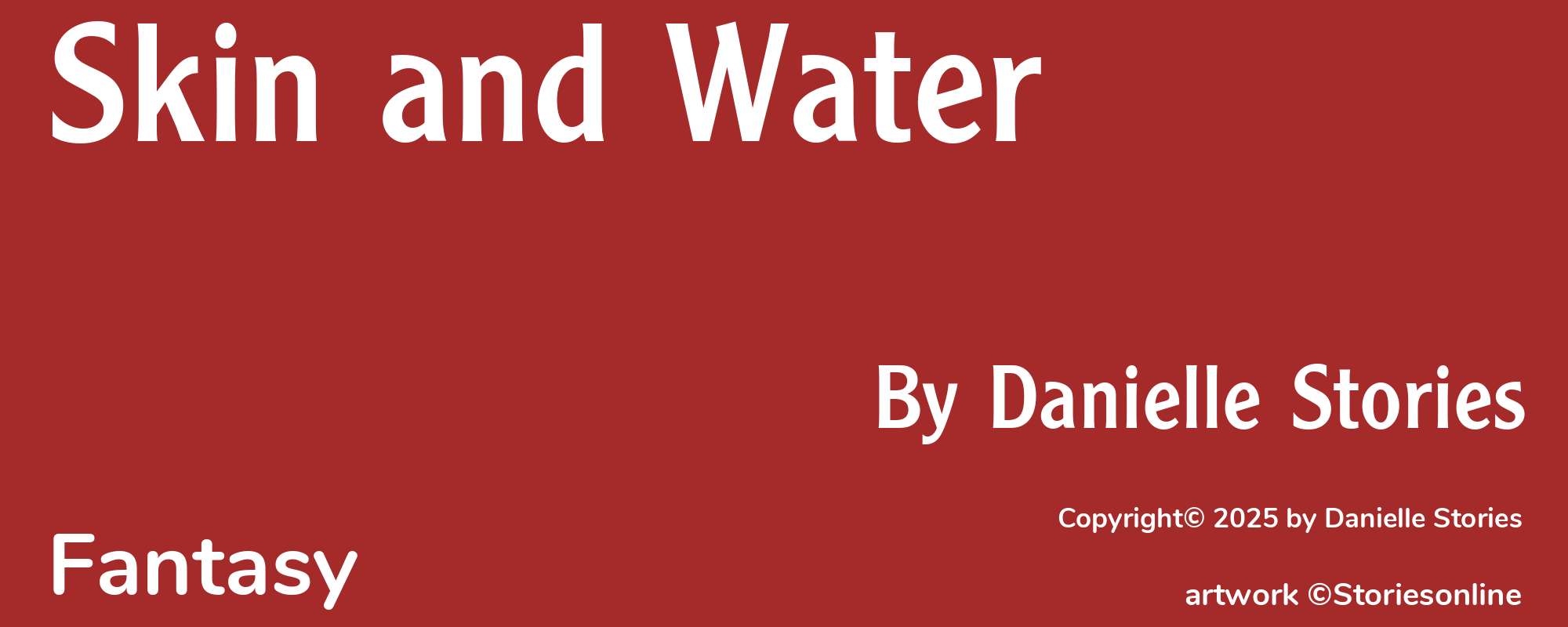 Skin and Water - Cover