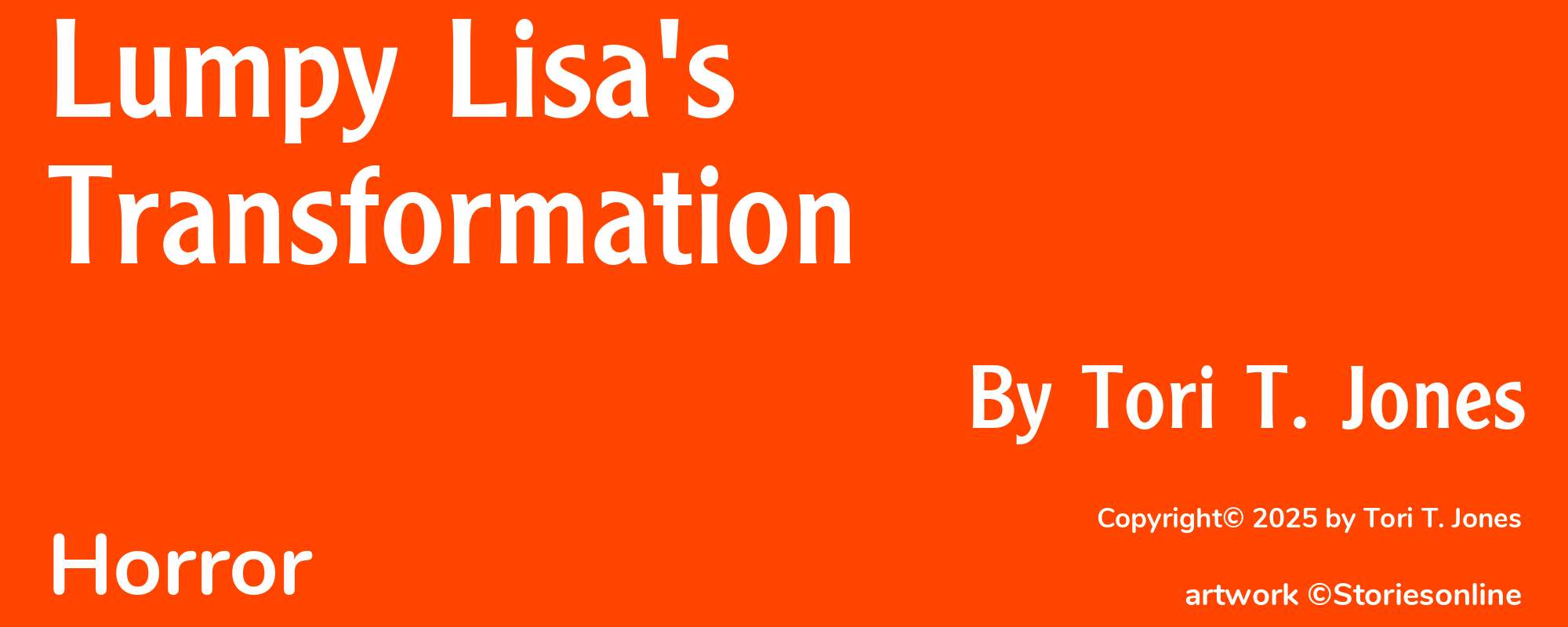 Lumpy Lisa's Transformation - Cover