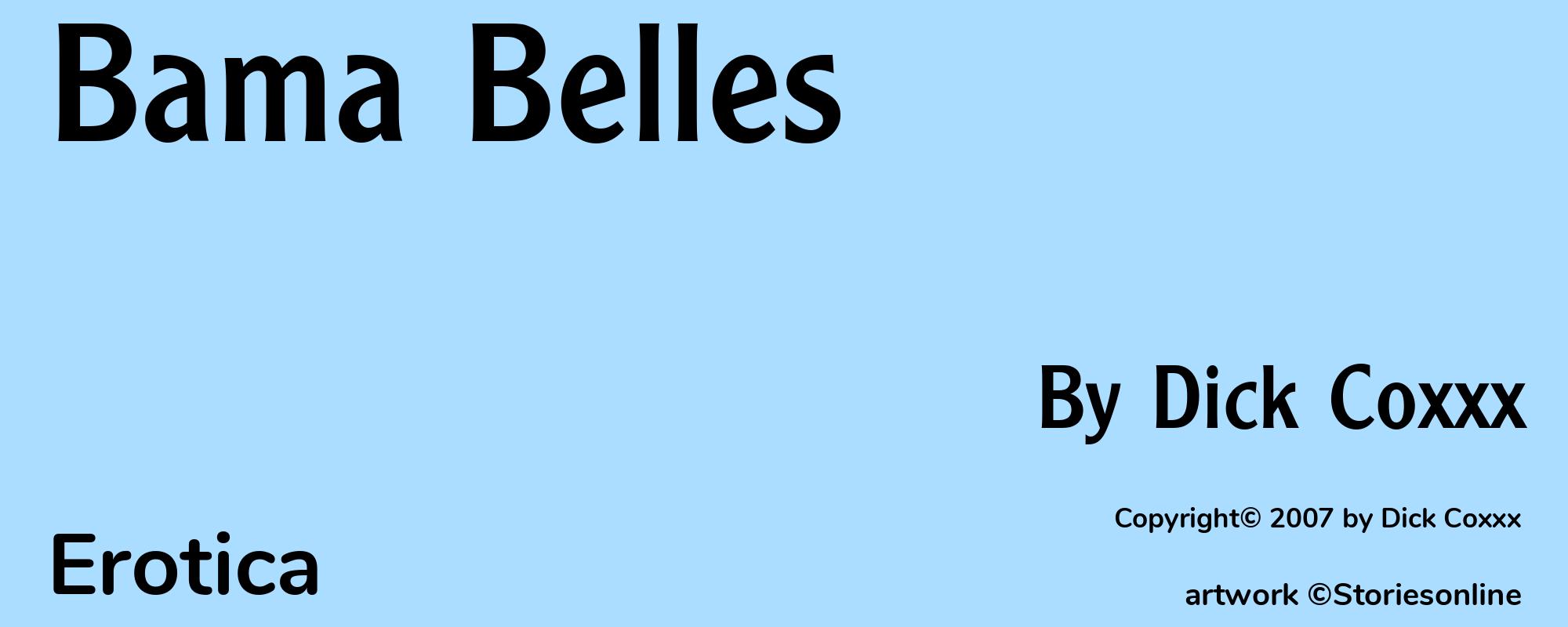 Bama Belles - Cover