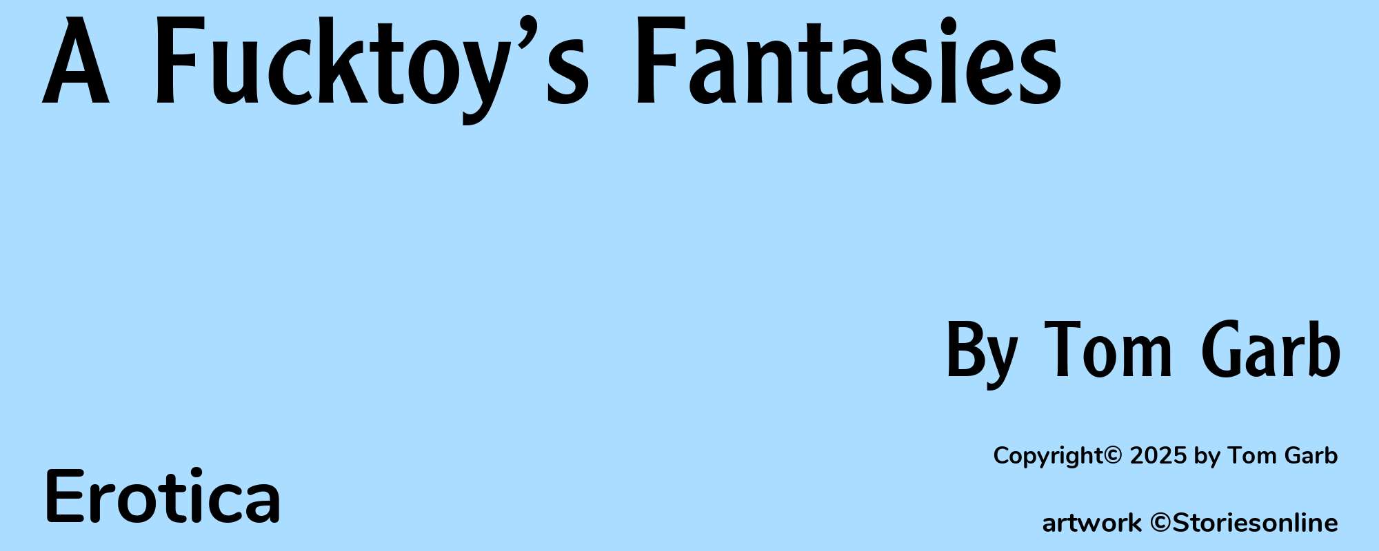 A Fucktoy’s Fantasies - Cover
