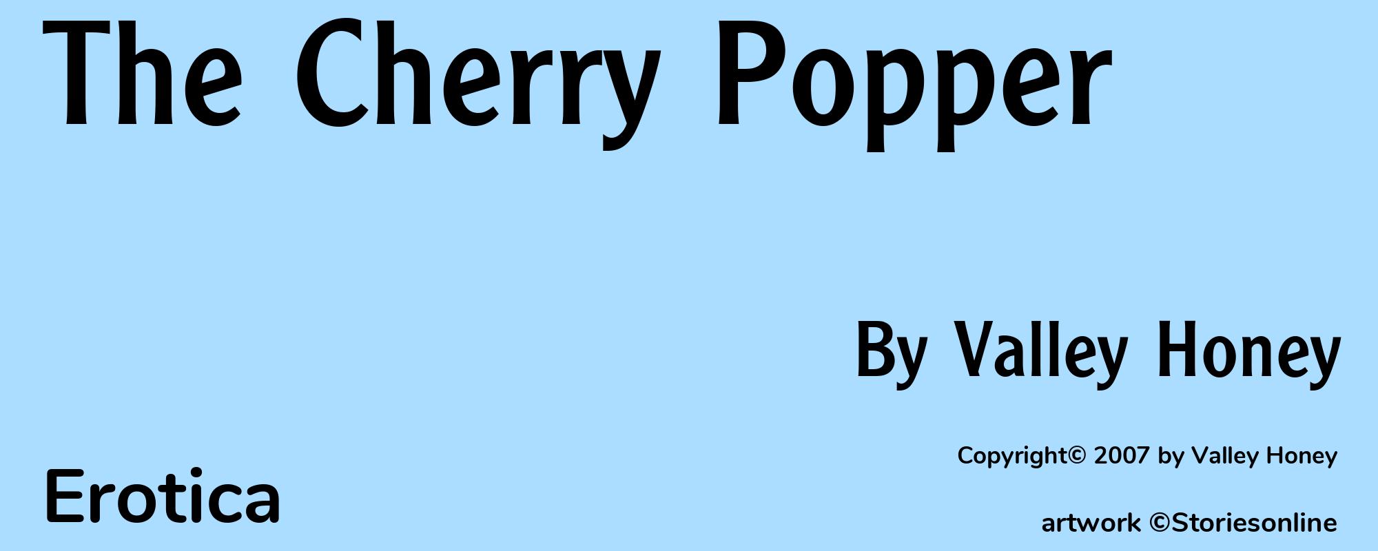 The Cherry Popper - Cover