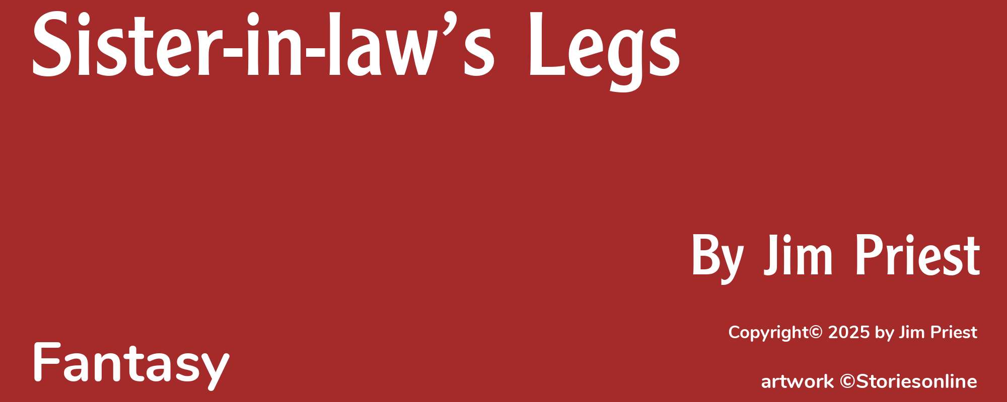 Sister-in-law’s Legs - Cover
