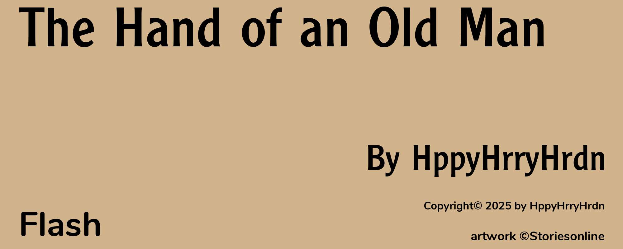 The Hand of an Old Man - Cover