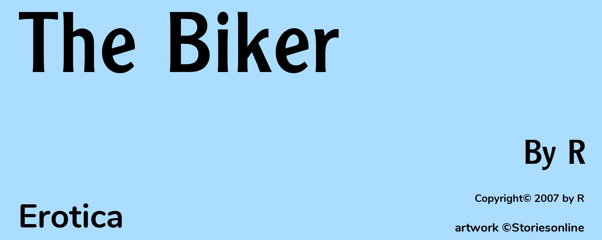 The Biker - Cover