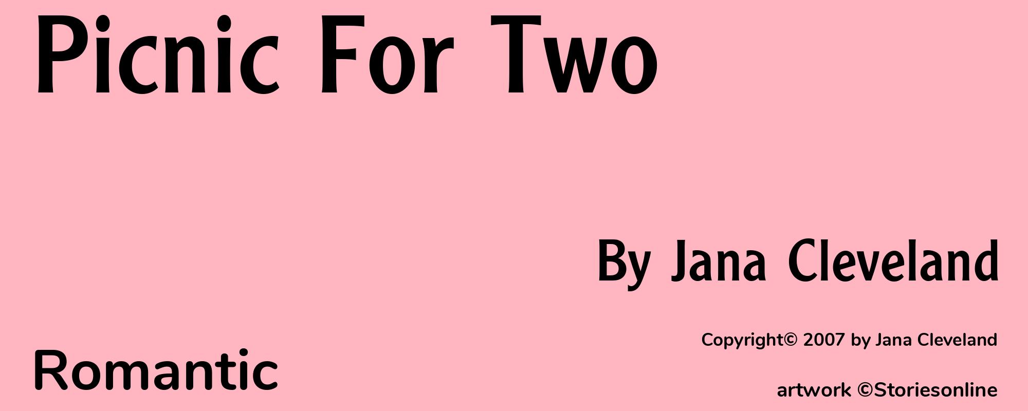 Picnic For Two - Cover