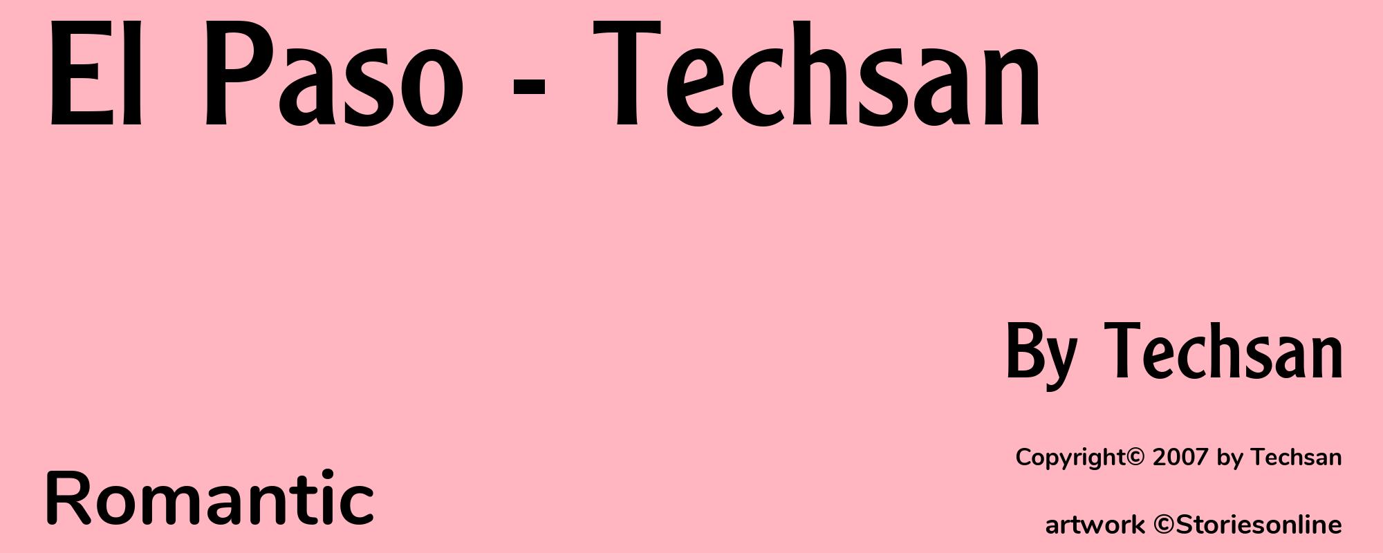 El Paso - Techsan - Cover