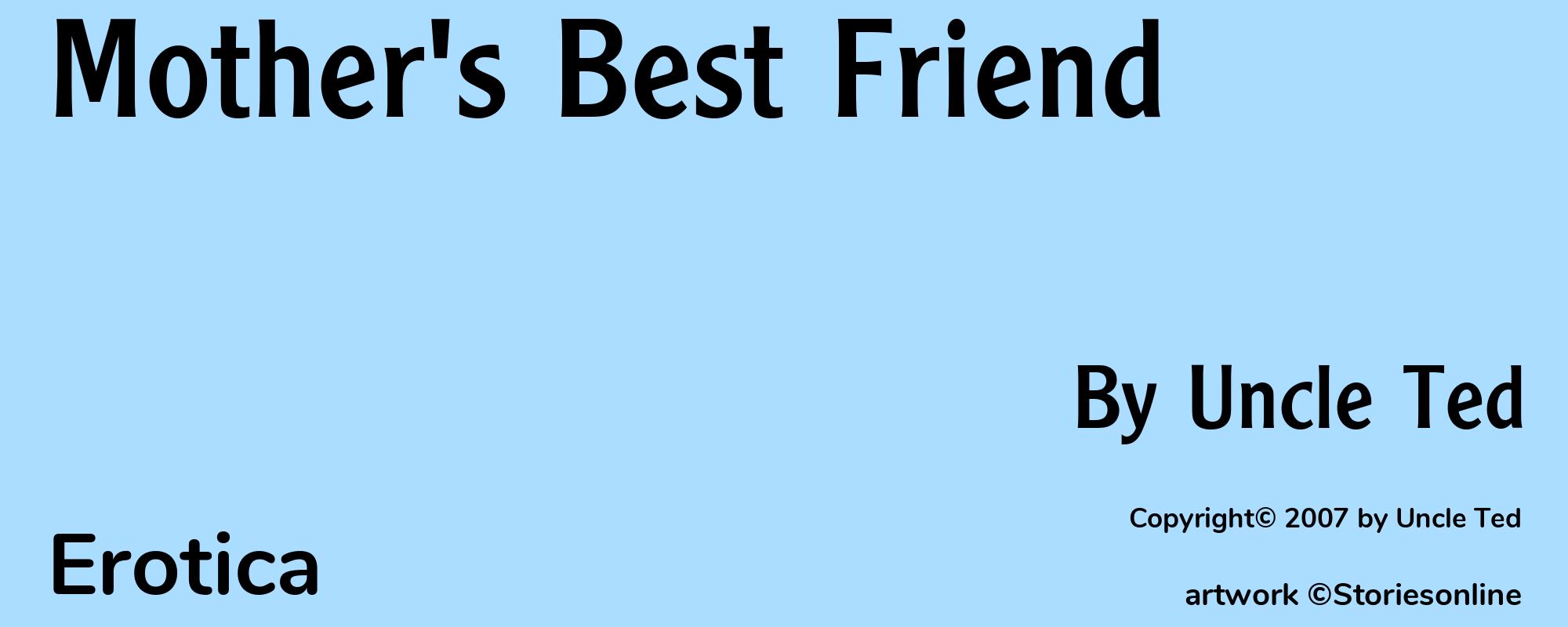 Mother's Best Friend - Cover