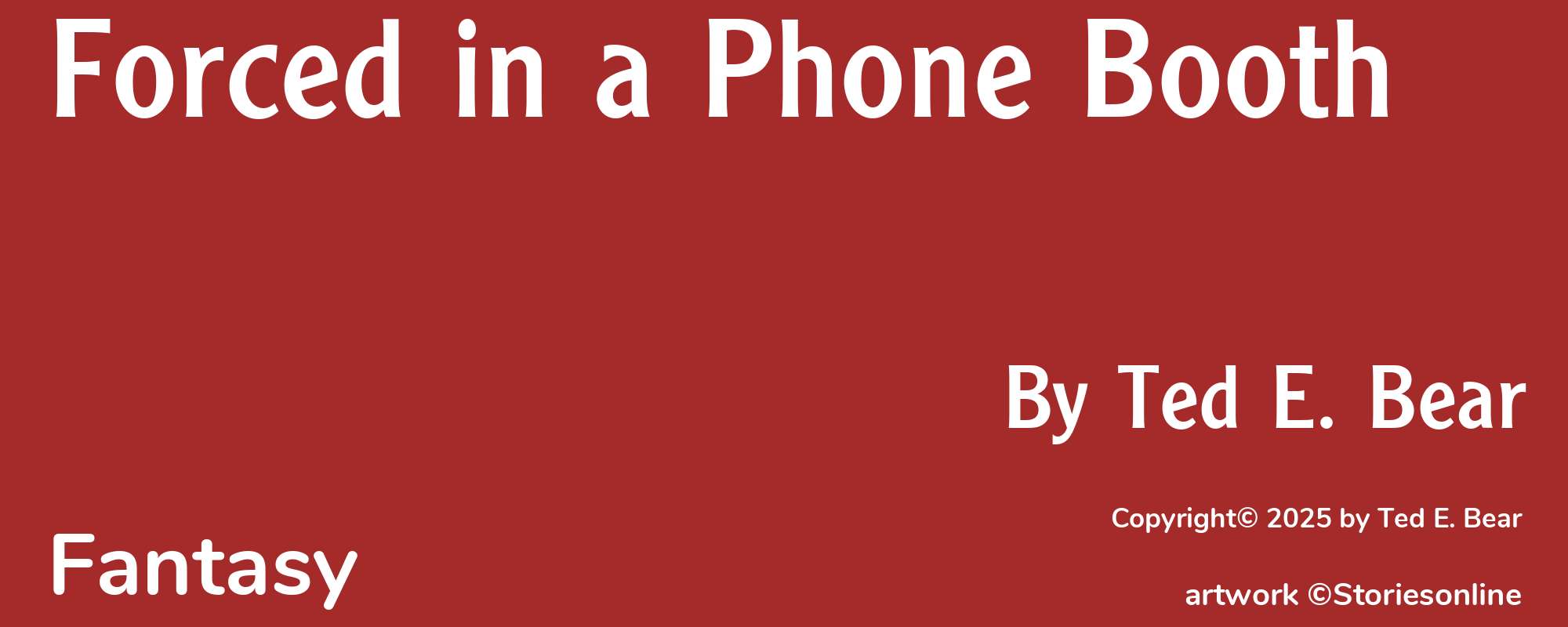 Forced in a Phone Booth - Cover