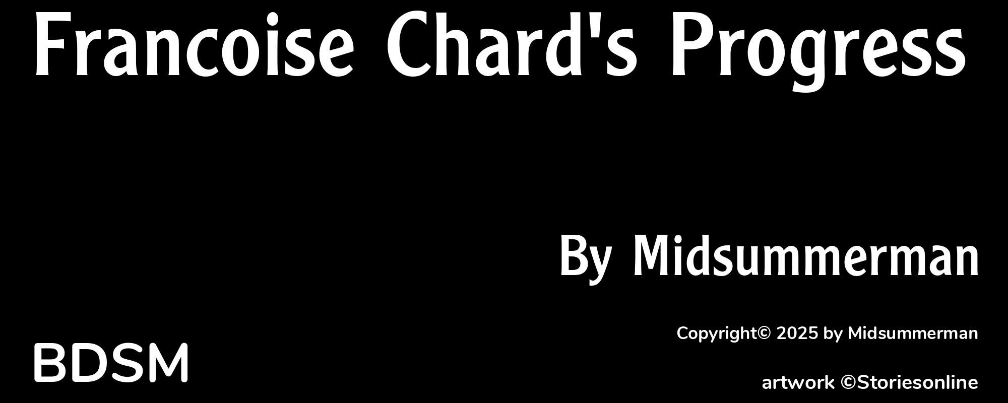 Francoise Chard's Progress - Cover