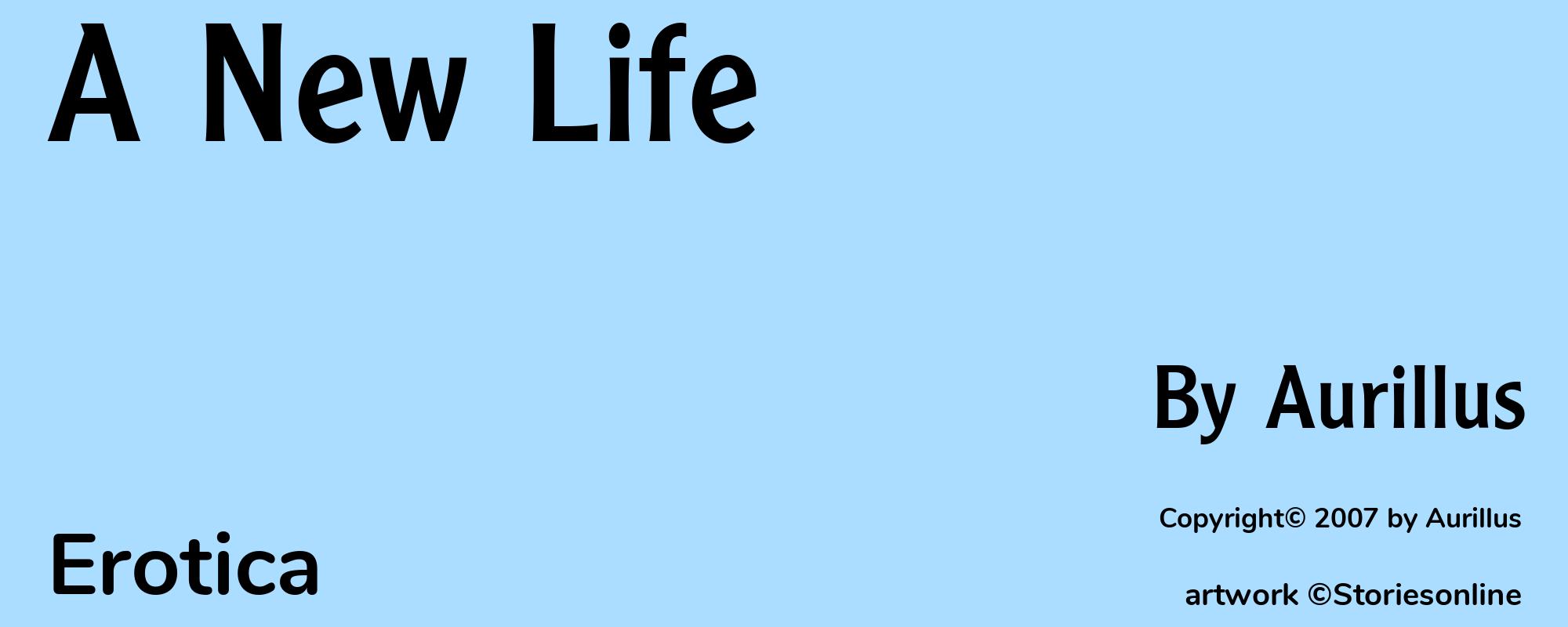 A New Life - Cover