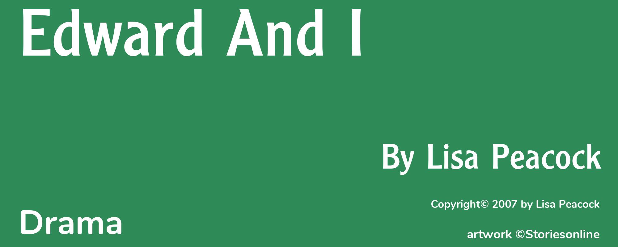 Edward And I - Cover