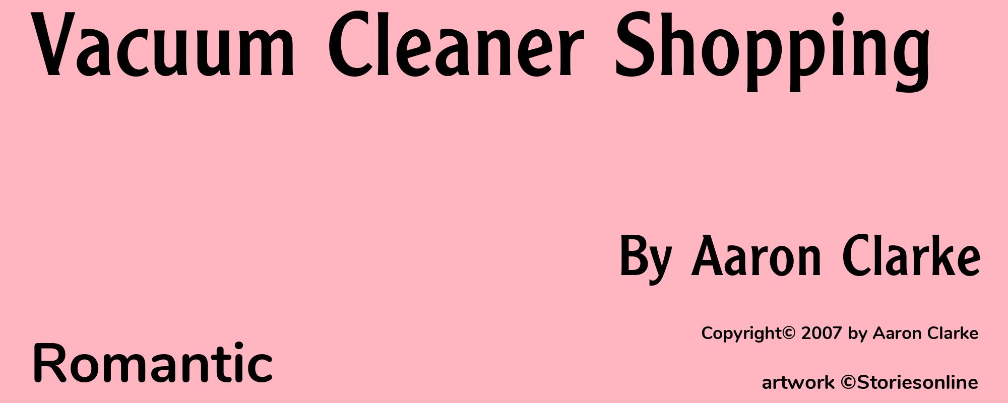 Vacuum Cleaner Shopping - Cover