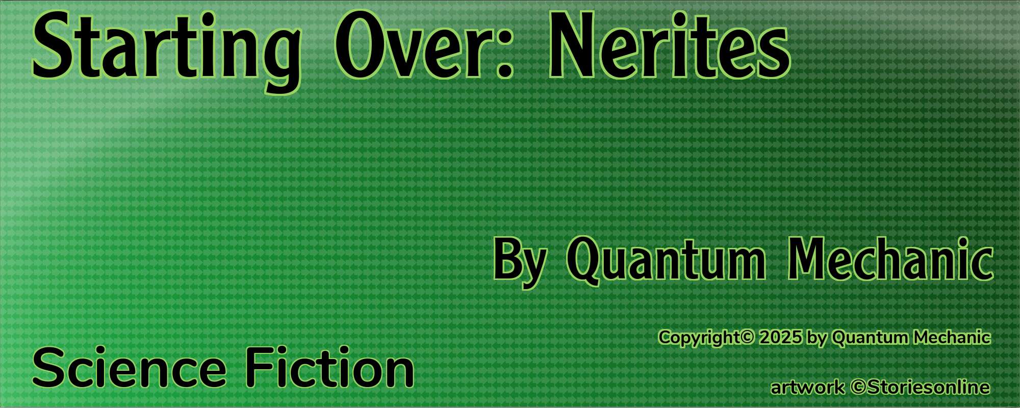 Starting Over: Nerites - Cover
