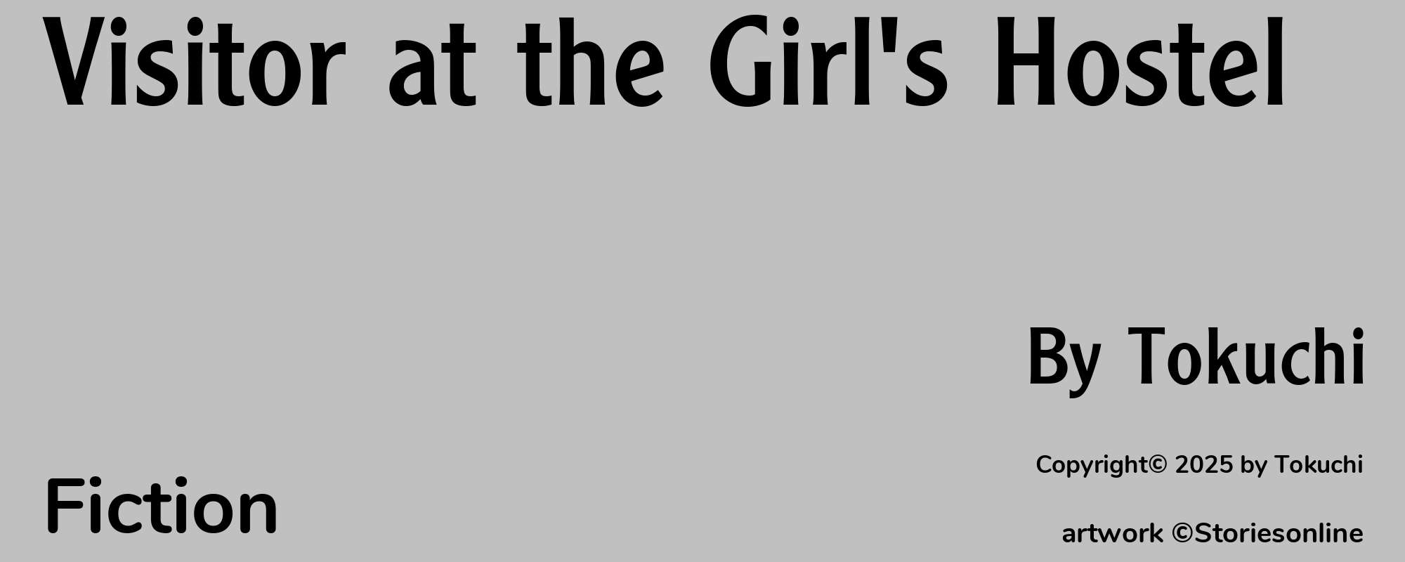 Visitor at the Girl's Hostel - Cover