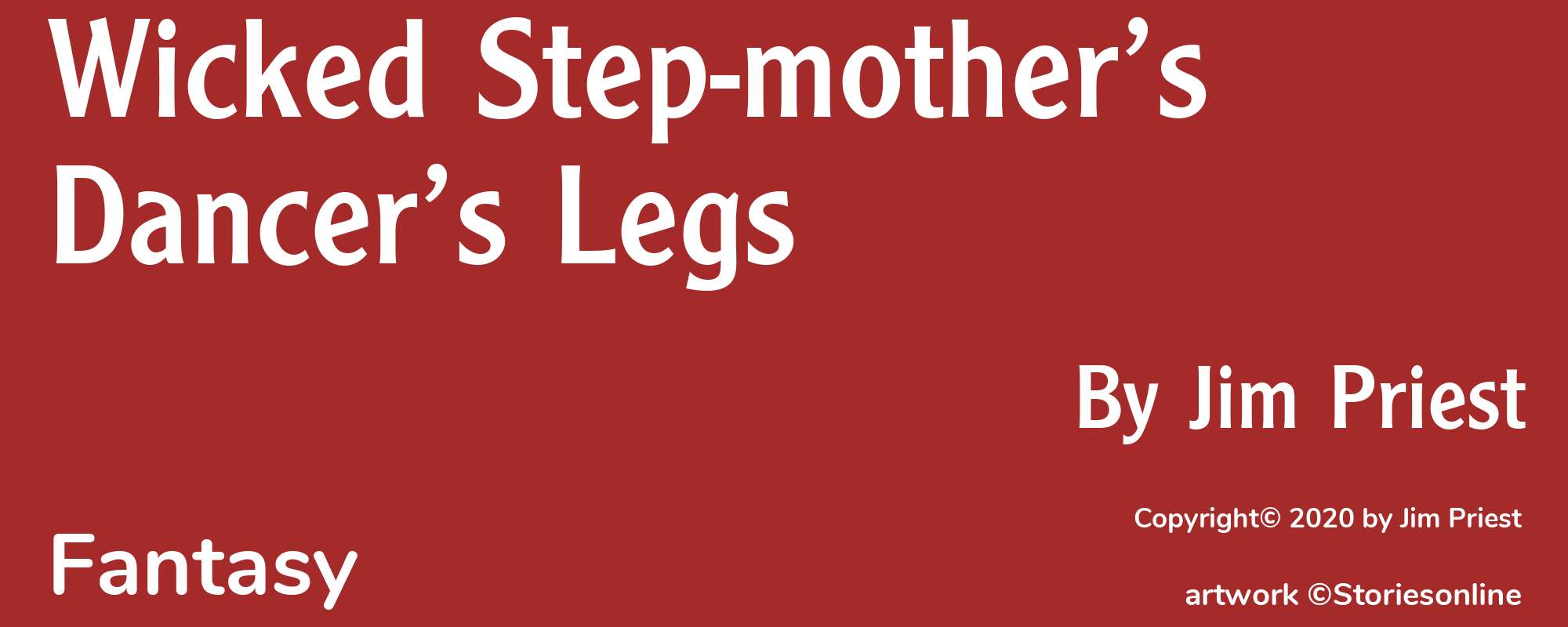 Wicked Step-mother’s Dancer’s Legs - Cover