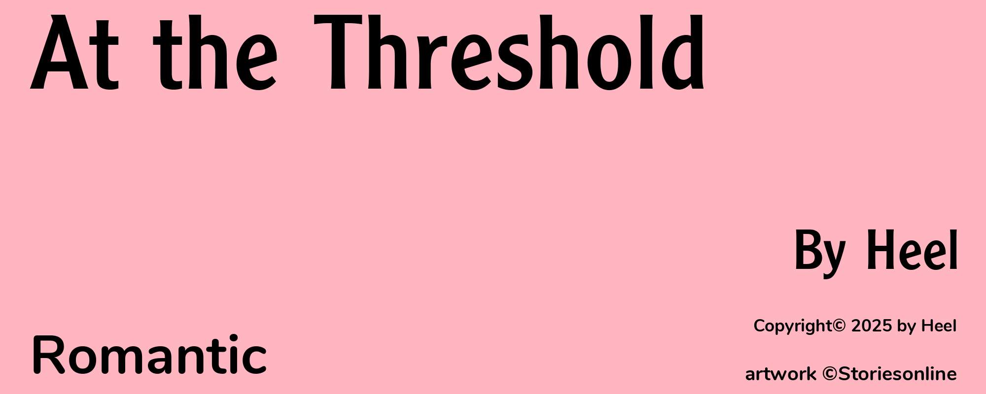 At the Threshold - Cover