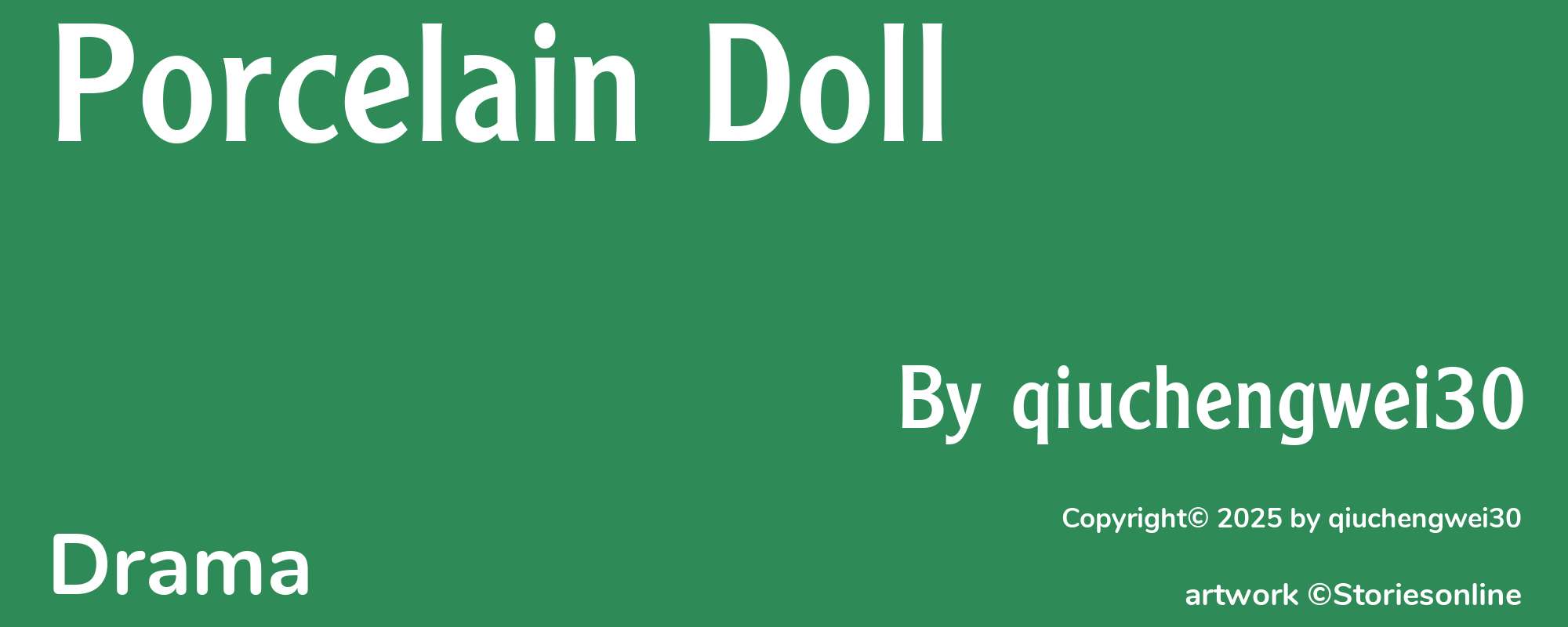 Porcelain Doll - Cover