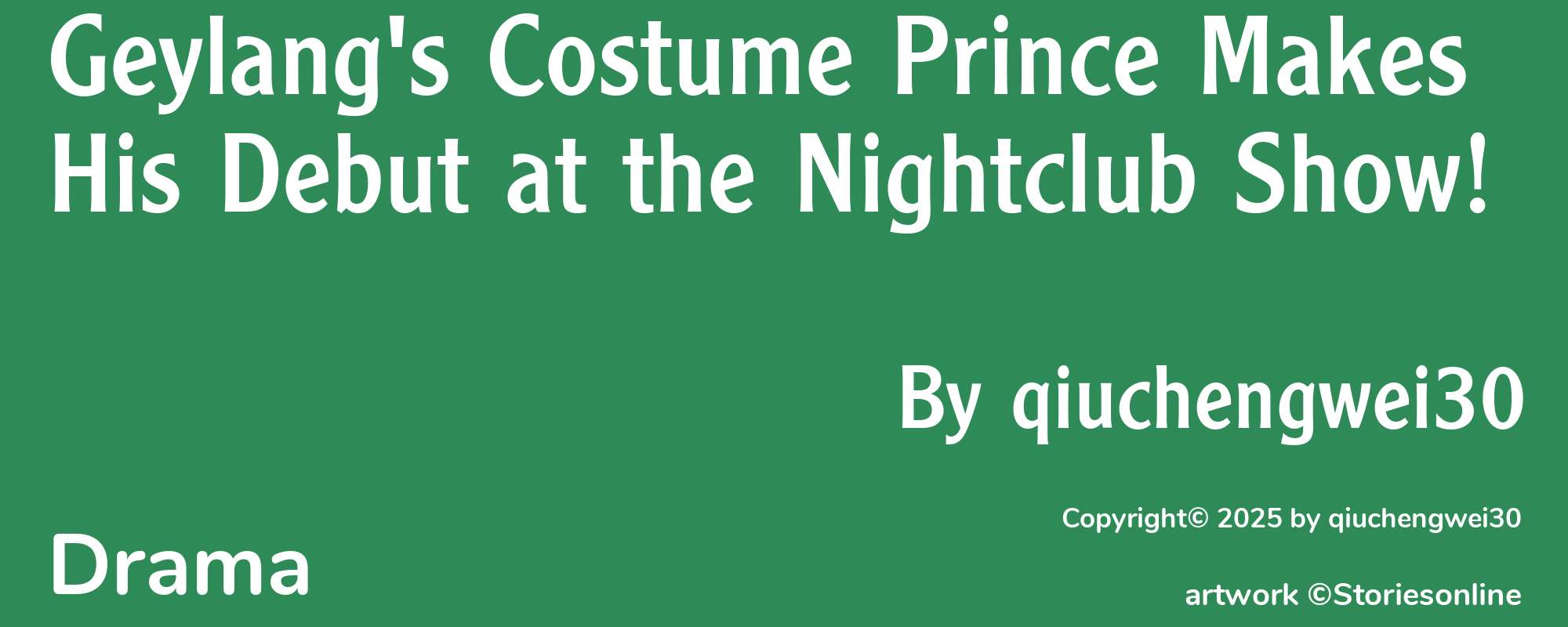 Geylang's Costume Prince Makes His Debut at the Nightclub Show! - Cover