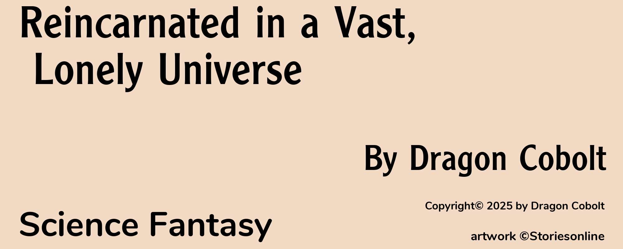 Reincarnated in a Vast, Lonely Universe - Cover