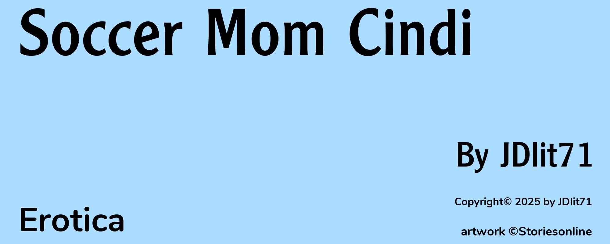 Soccer Mom Cindi - Cover