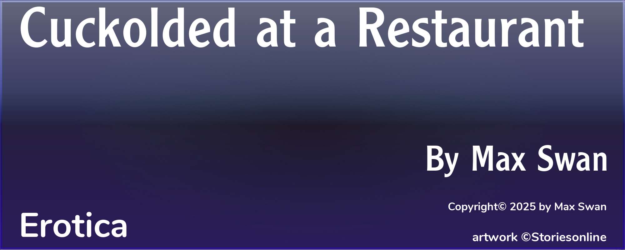 Cuckolded at a Restaurant - Cover