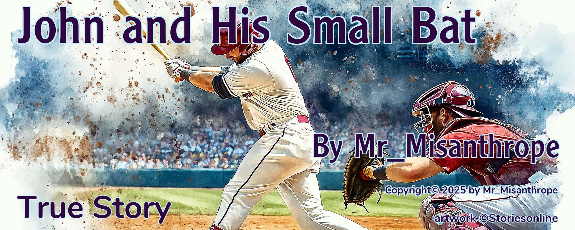 John and His Small Bat - Cover