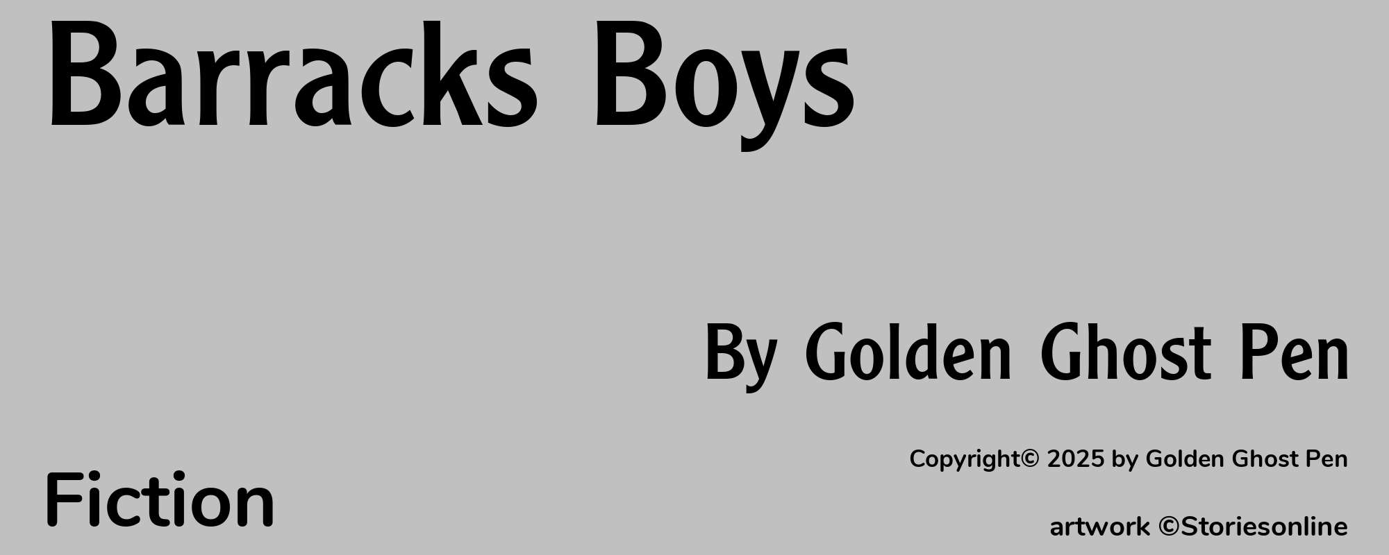 Barracks Boys - Cover