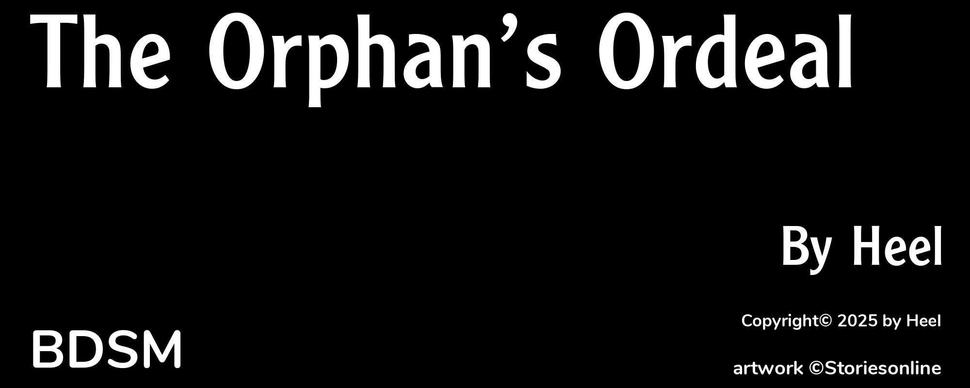 The Orphan’s Ordeal - Cover