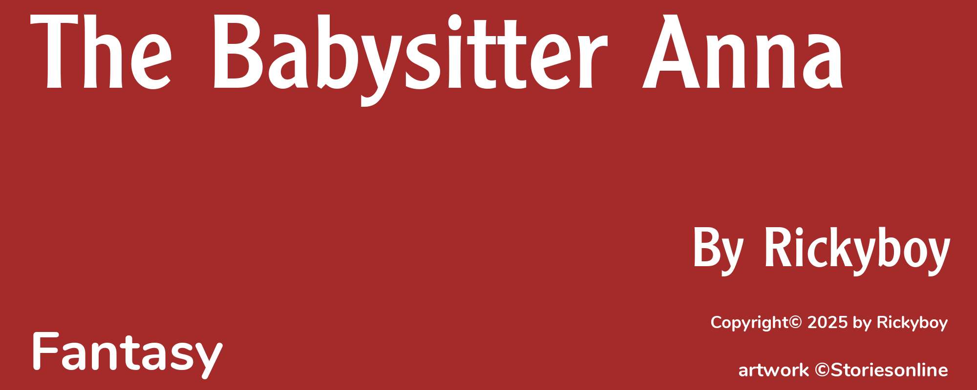 The Babysitter Anna - Cover