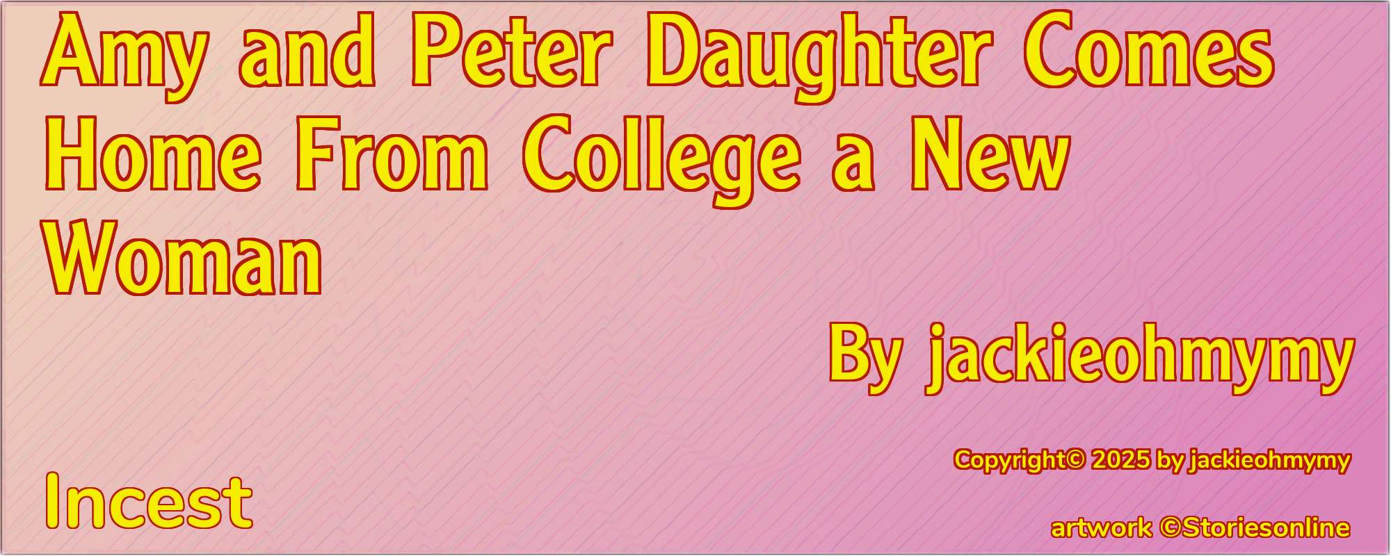 Amy and Peter Daughter Comes Home From College a New Woman - Cover