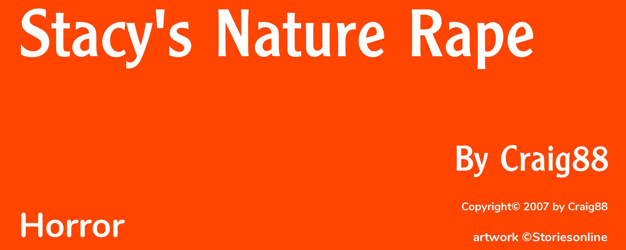 Stacy's Nature Rape - Cover
