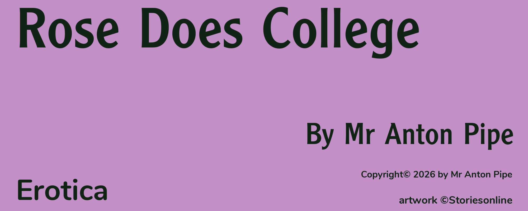 Rose Does College - Cover