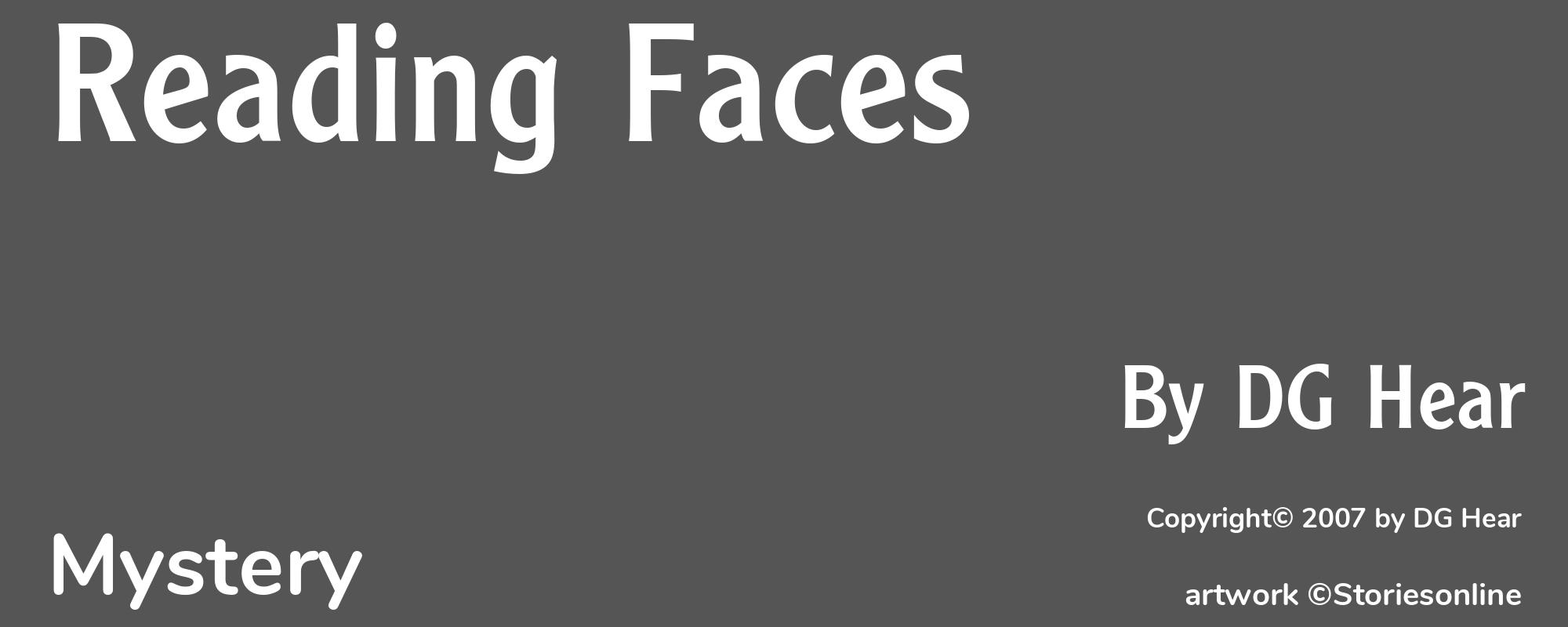 Reading Faces - Cover