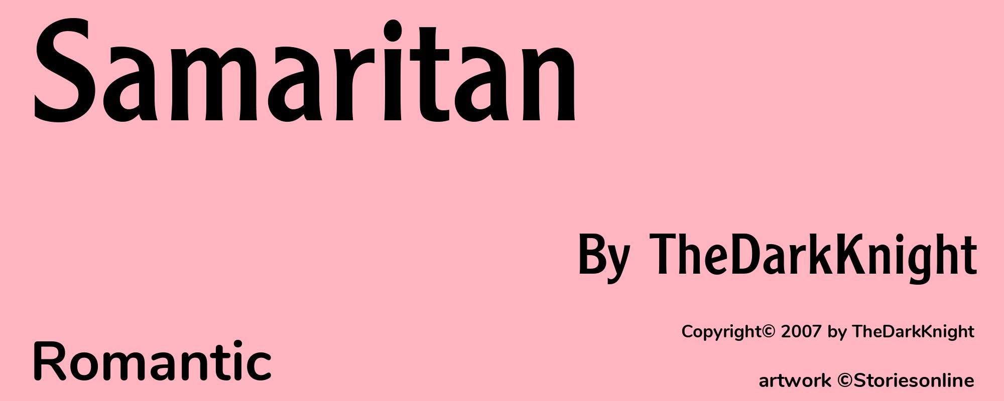 Samaritan - Cover