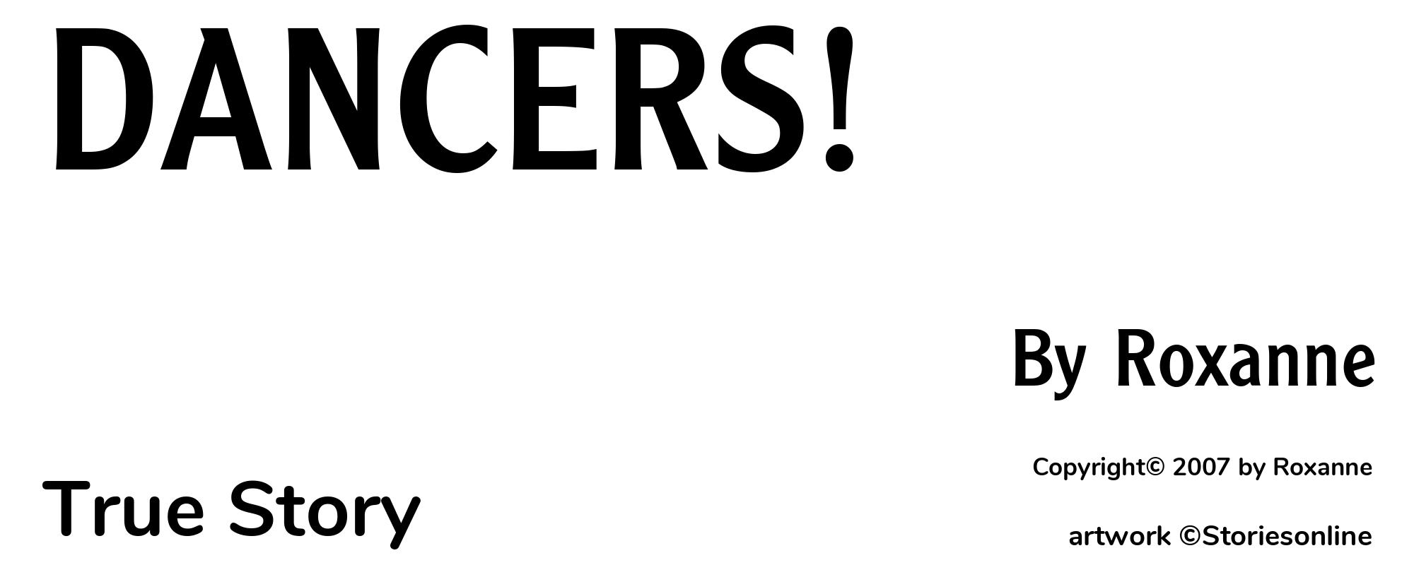 DANCERS! - Cover