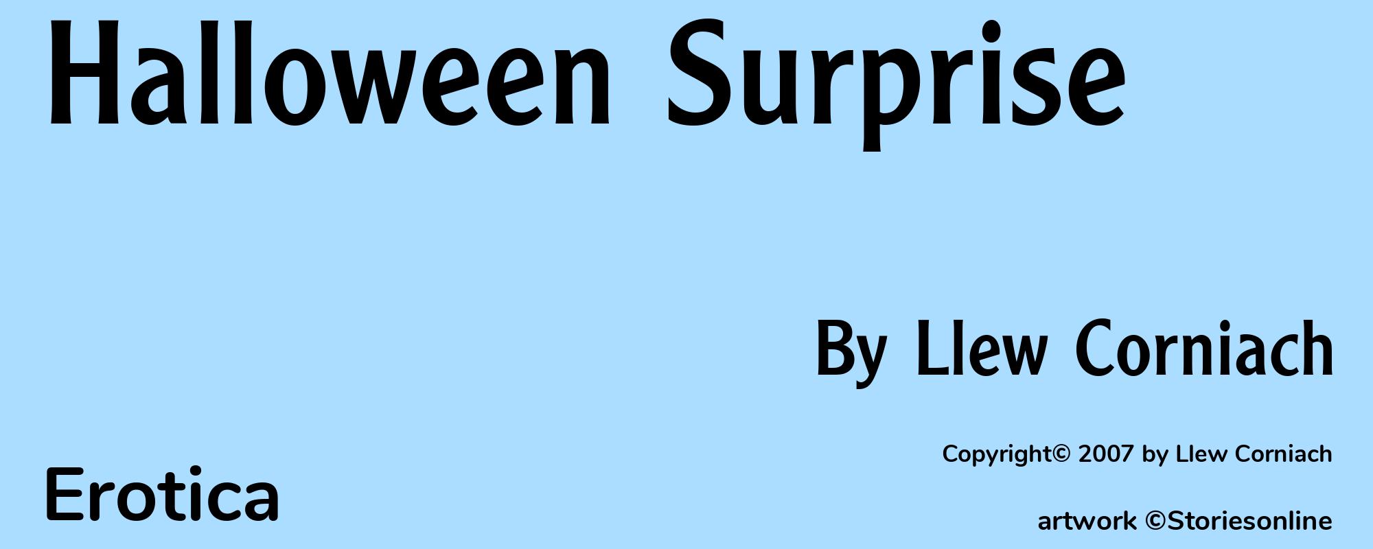 Halloween Surprise - Cover