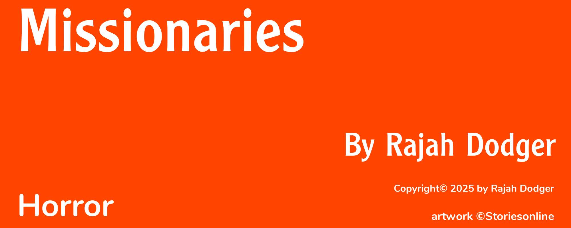 Missionaries - Cover