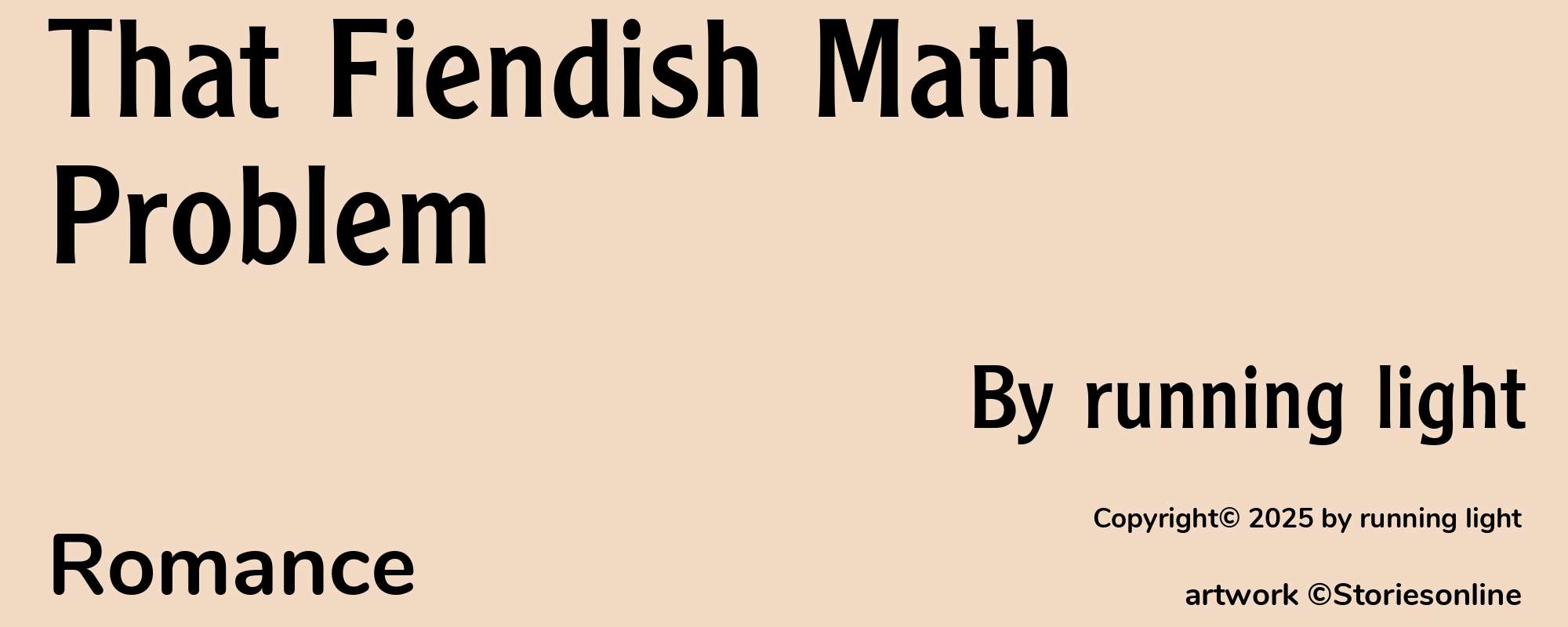 That Fiendish Math Problem - Cover