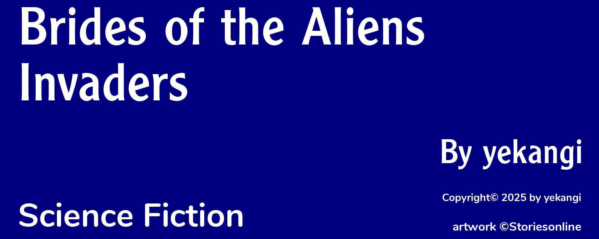 Brides of the Aliens Invaders - Cover