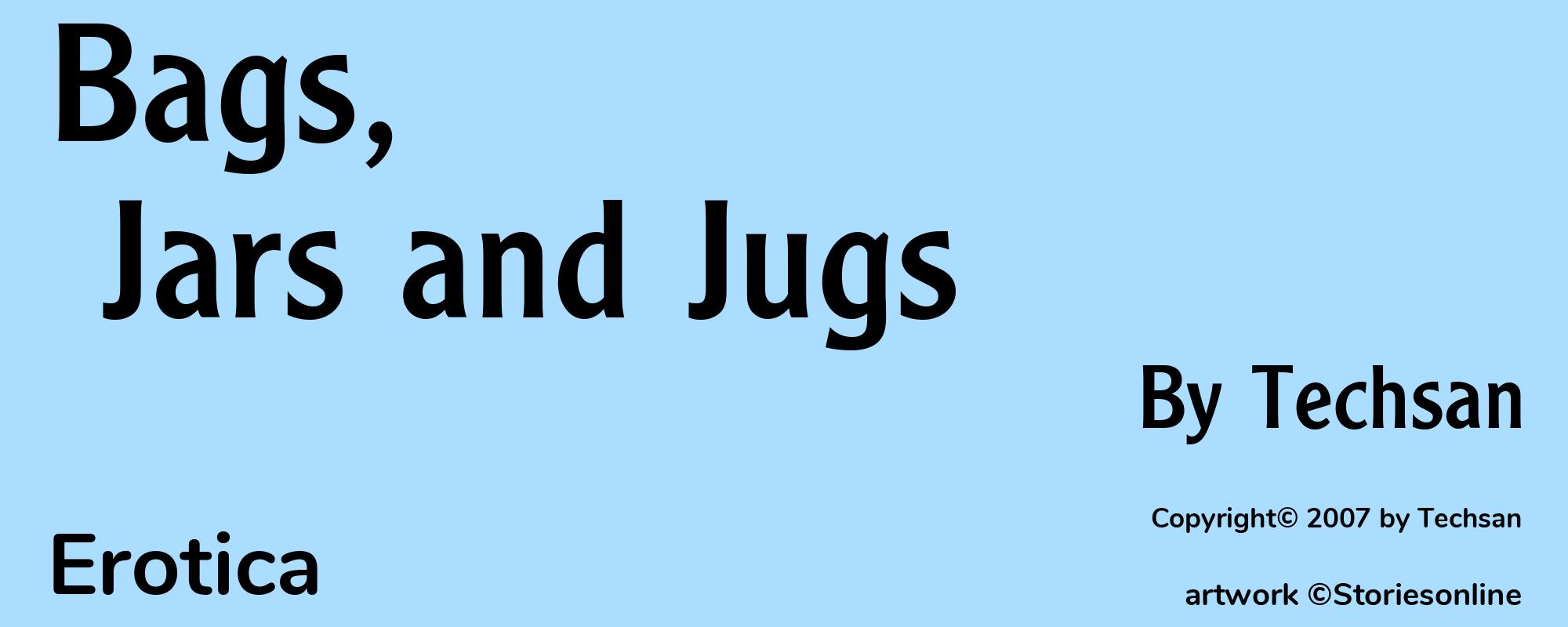 Bags, Jars and Jugs - Cover
