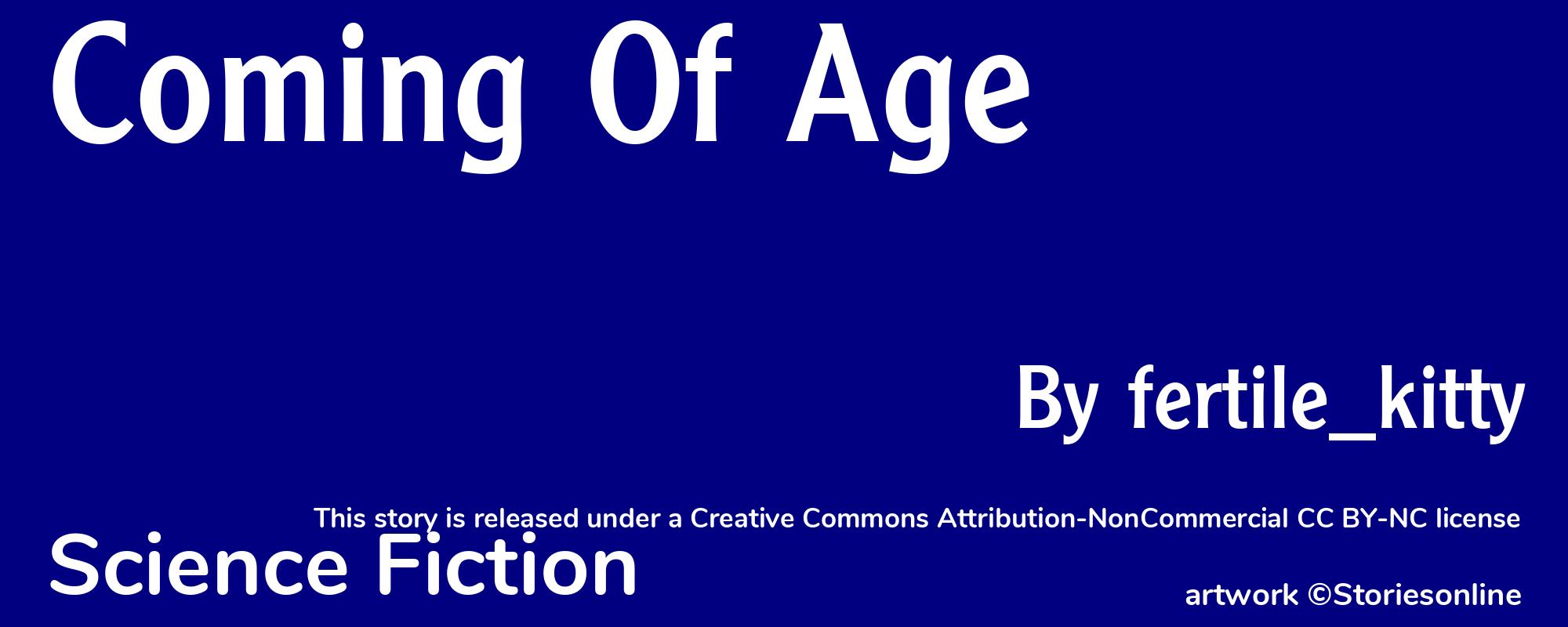 Coming Of Age - Cover