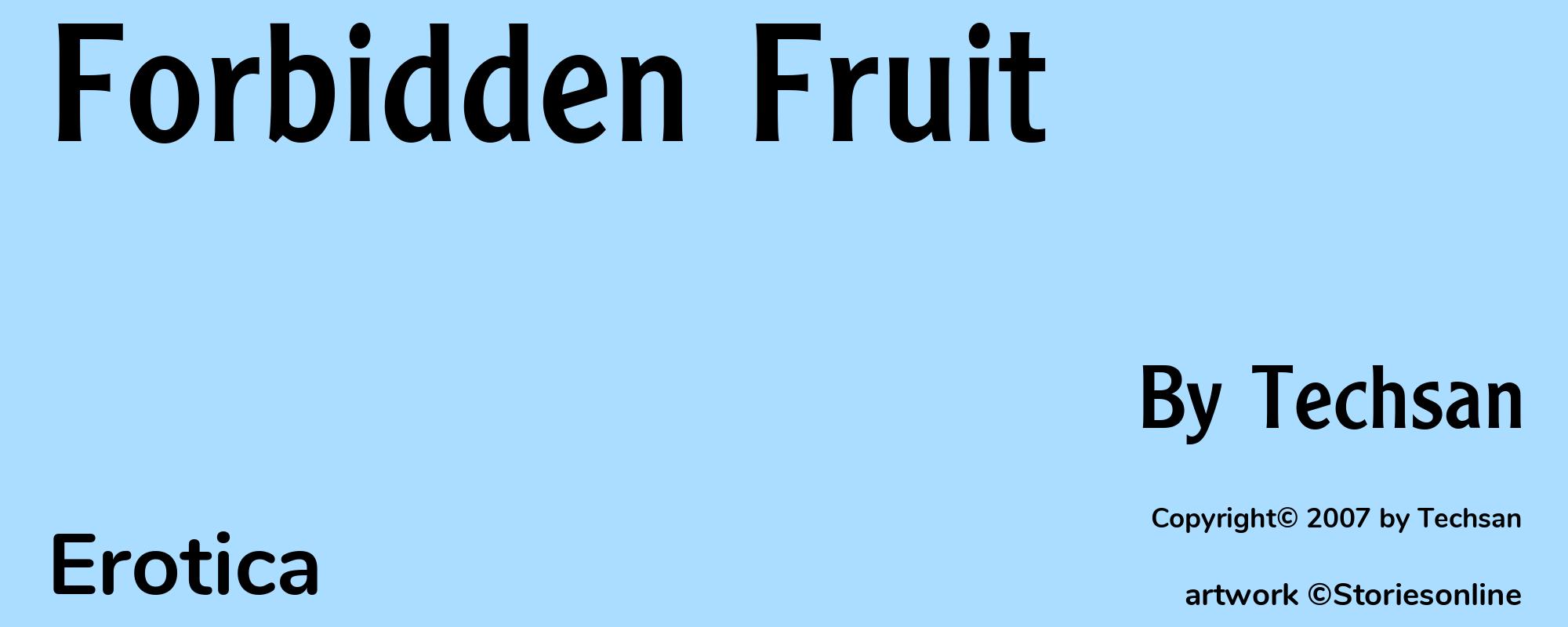 Forbidden Fruit - Cover