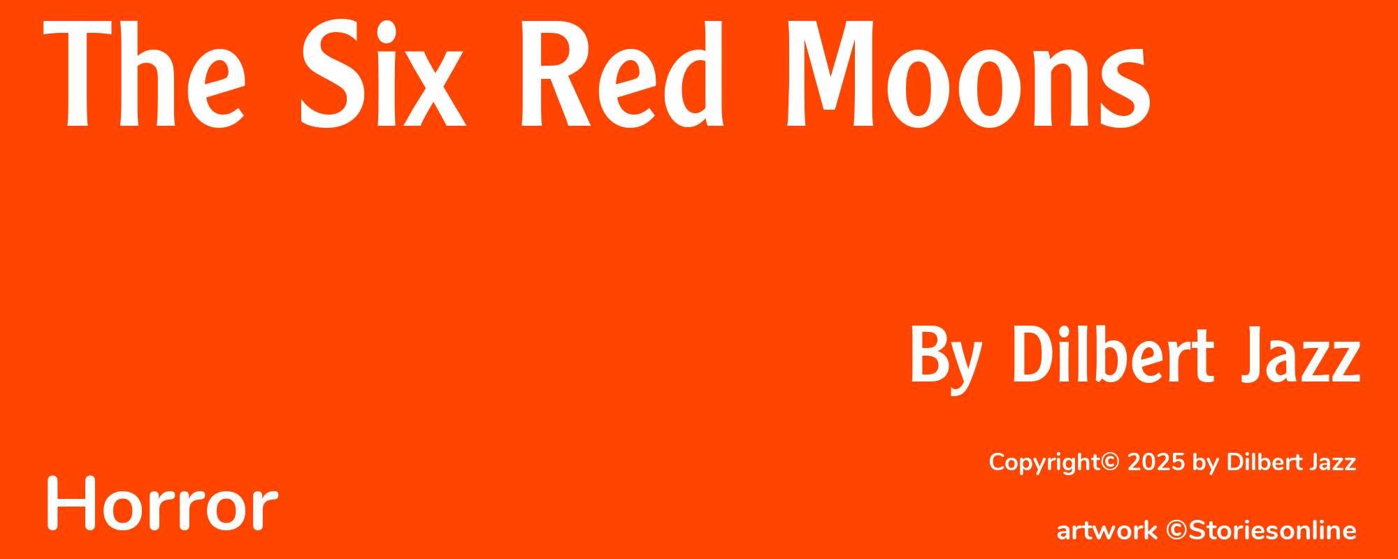 The Six Red Moons - Cover