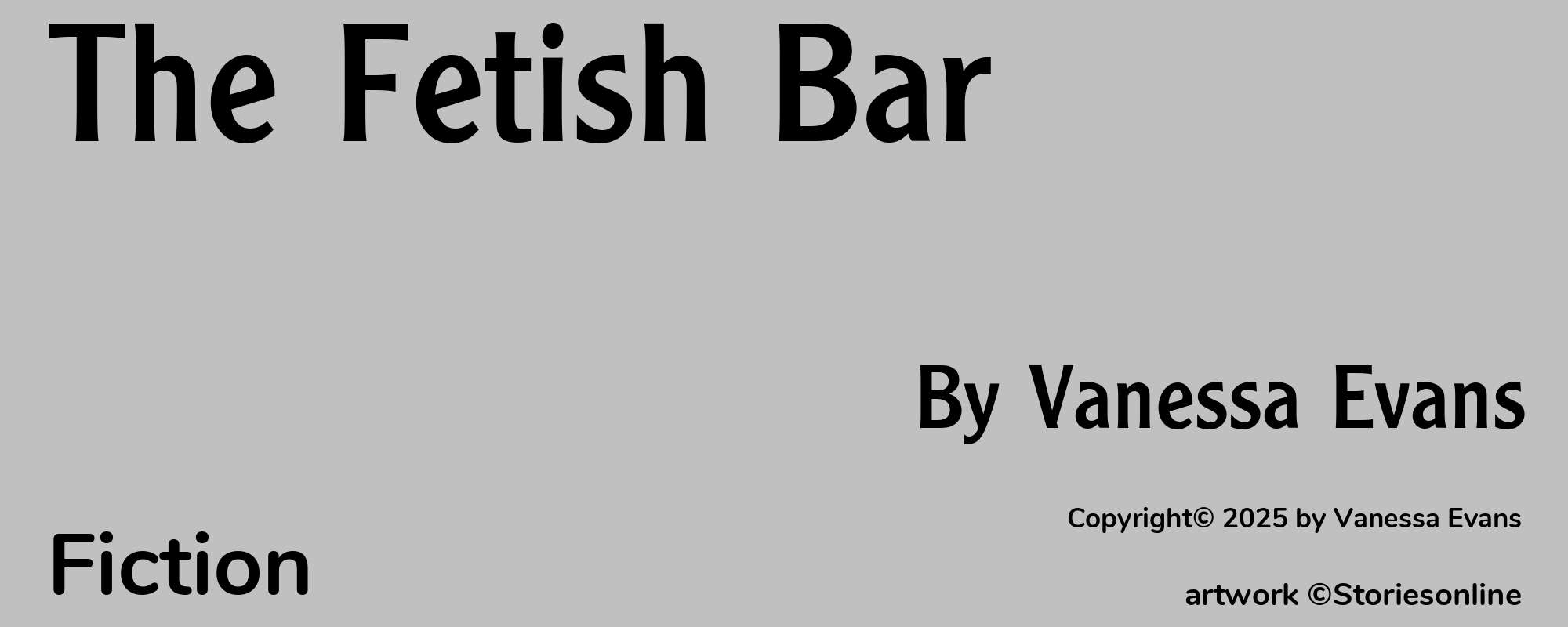 The Fetish Bar - Cover