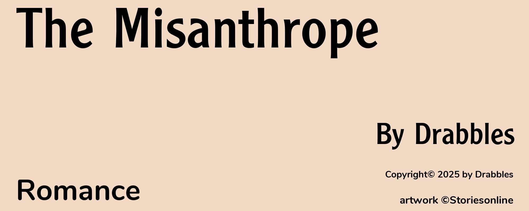 The Misanthrope - Cover